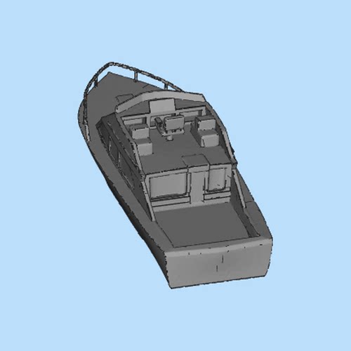 小小的船舶模型01261012 三维图纸（stl格式）