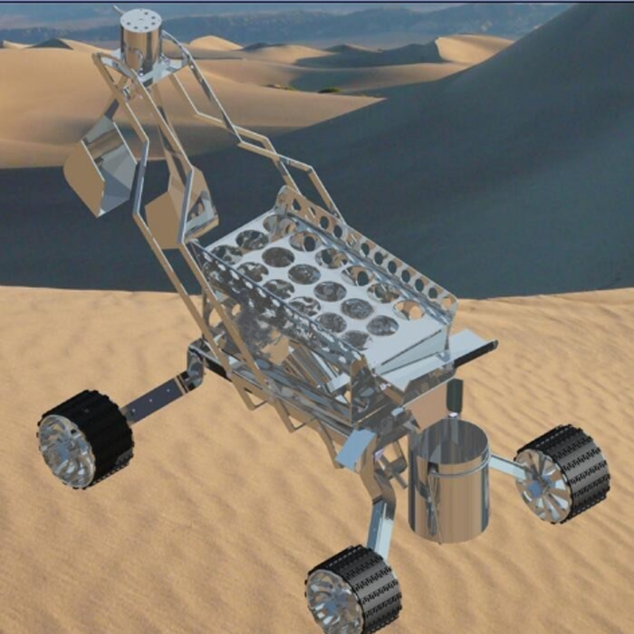 月球采样机器人设计模型图纸01200724