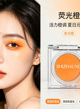 音乐节cos舞台创意玩妆单色眼影