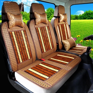 江铃特顺福顺福特全顺座套新时代全顺通用座椅套夏季竹片座垫6座