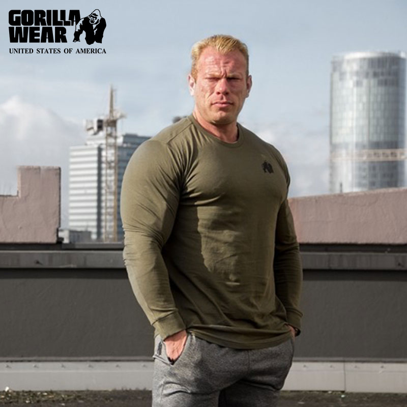 美国Gorilla Wear大猩猩Williams 男士运动休闲修身卫衣长袖卫衣|ruв категории спортивный костюм/досуг одежды, спортивный свитер/свитер - от Buy2taobao.com для оказания профессиональной услуги покупки агента Taobao