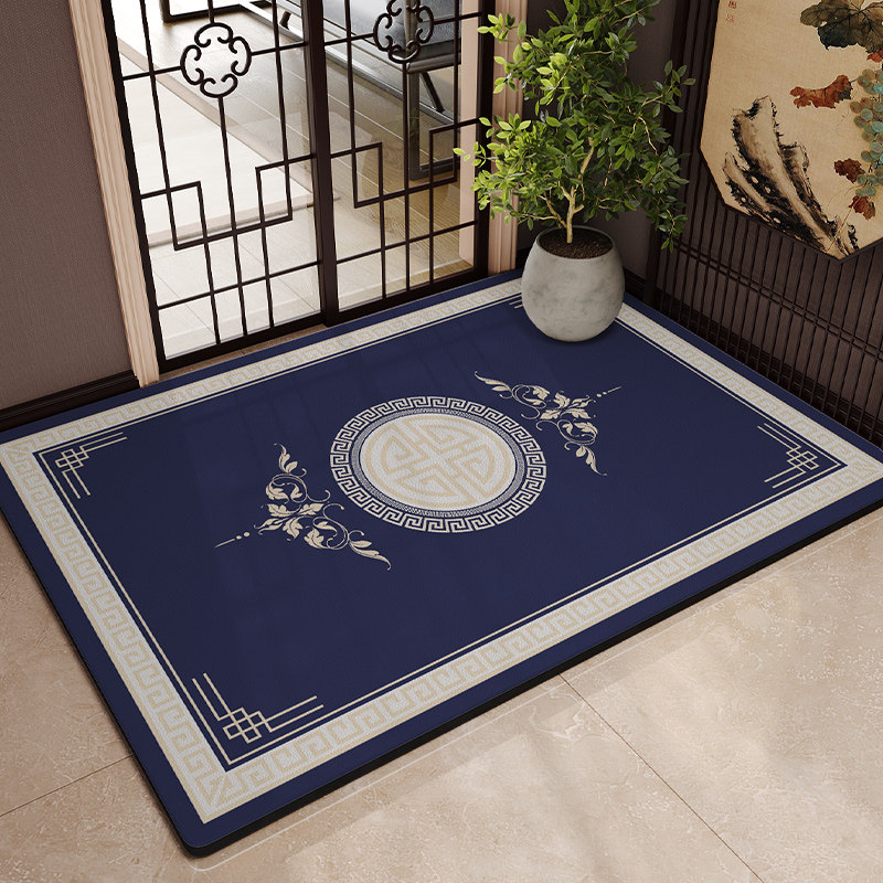 新中式皮革入户门门口脚垫进门地垫家用门垫玄关地毯防滑入门垫子,居家布艺,入户地垫,淘宝优惠券,粉丝福利购,淘宝优惠卷