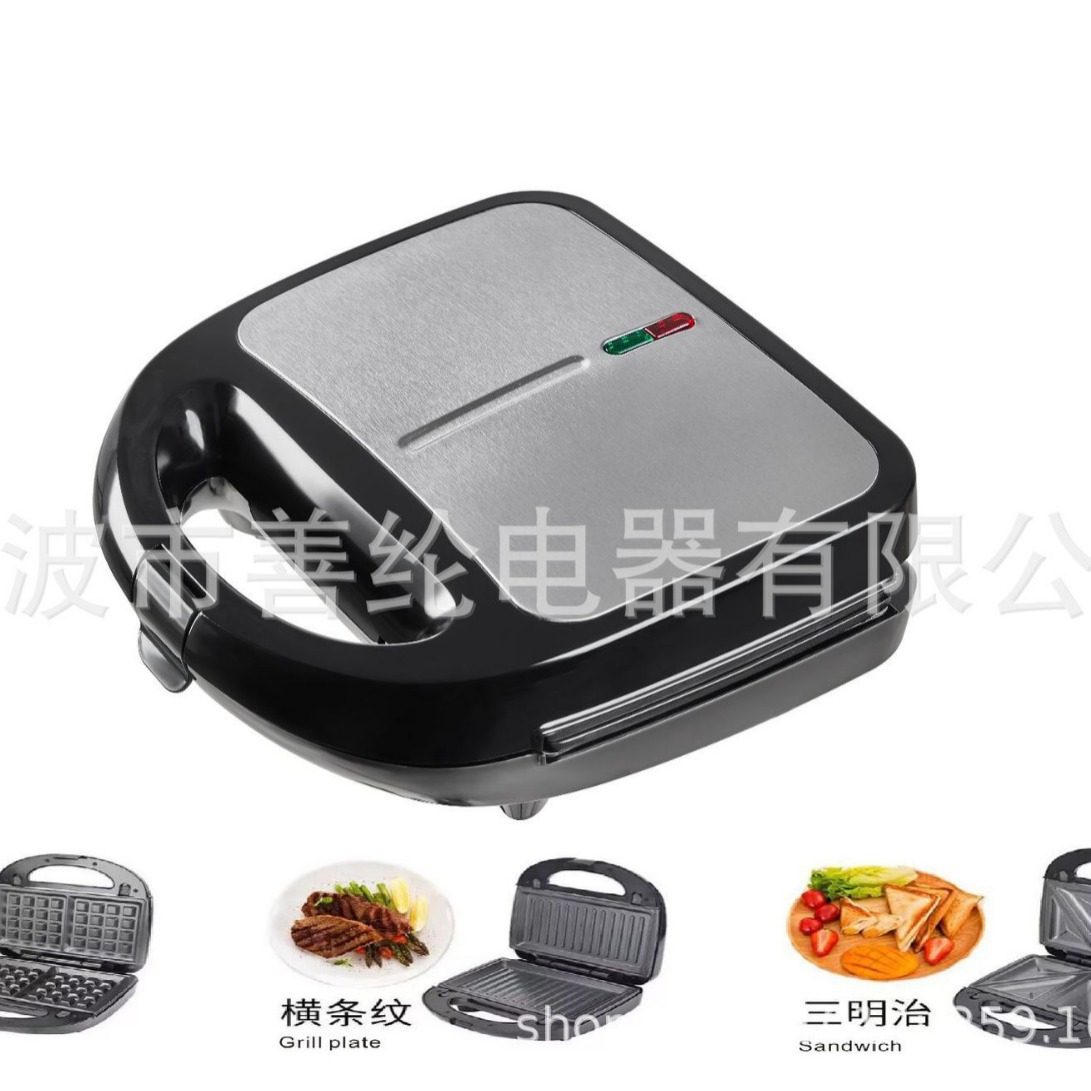 可拆卸三明治机、3合1三明治机、可拆卸早餐机、五合一三明治机