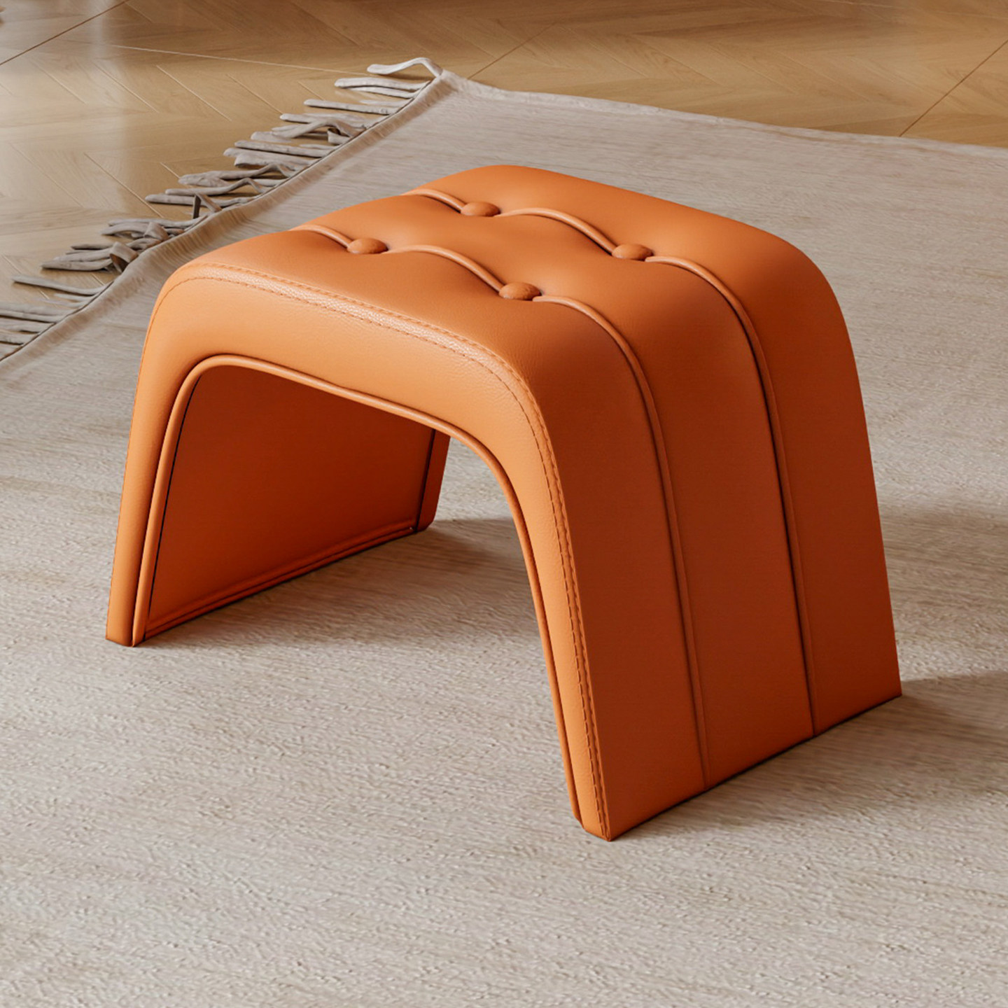 家用脚踏凳门口换鞋凳客厅矮凳高级感沙发凳简约小凳子卧室化妆凳,住宅家具,矮凳,淘宝优惠券,粉丝福利购,淘宝优惠卷