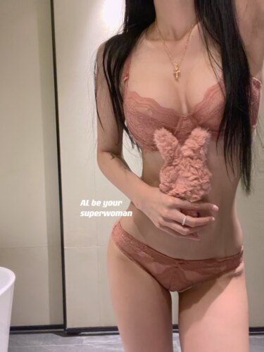 温柔色系蕾丝内衣套装女性感春夏薄款日常钢圈上托聚拢舒适柔软