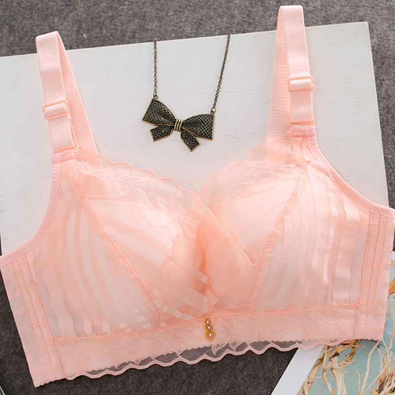 无钢圈文胸聚拢调整型加厚