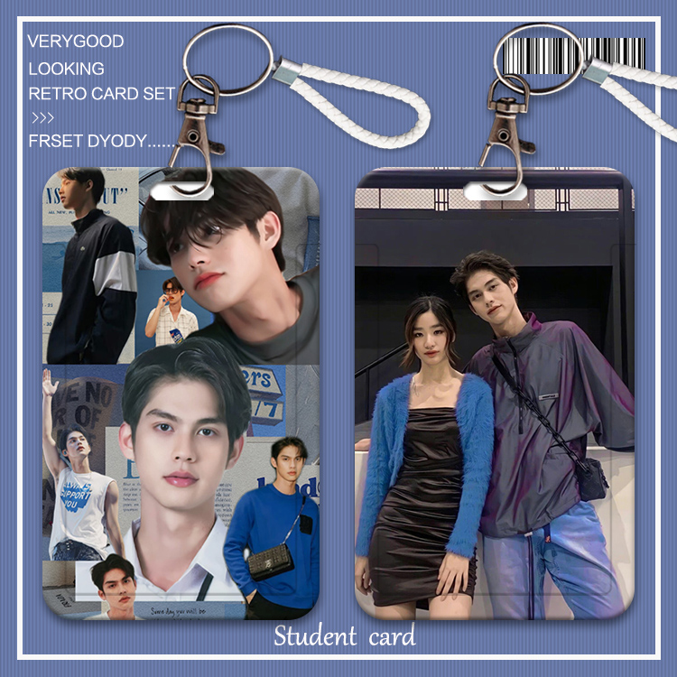 泰版流星花园bright花泽类dew卡套周边学生校园卡饭卡厂牌地铁卡