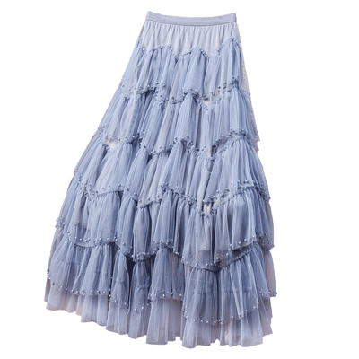 C位焦点仙女裙！网纱蛋糕半身裙