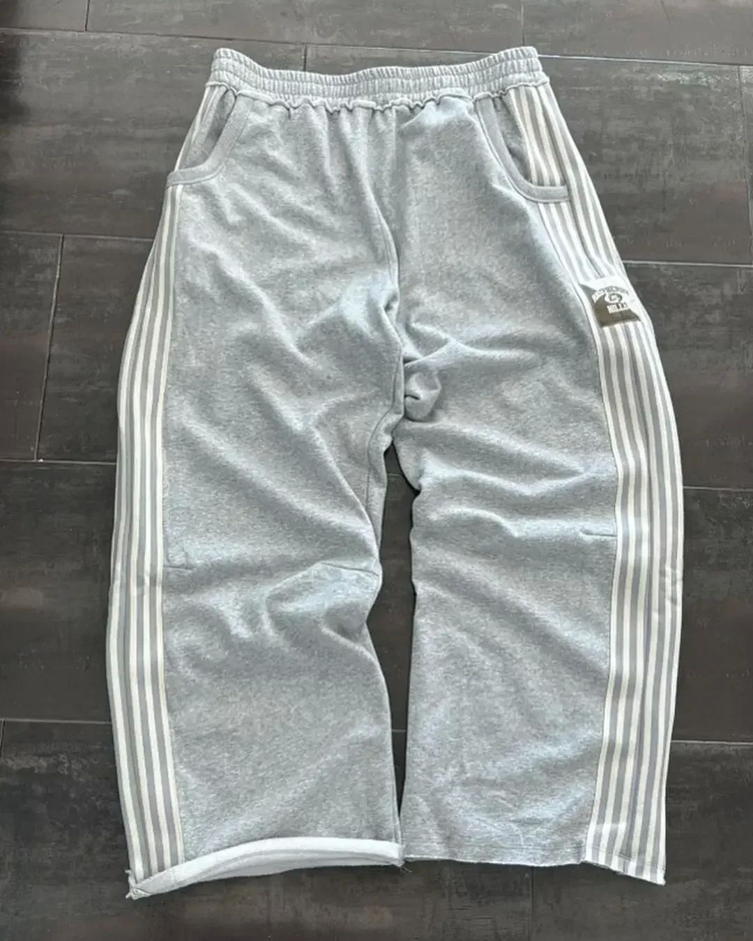 thumbnail for Fashion Simple Striped Straight Casual Pants Y2K Men and Wom