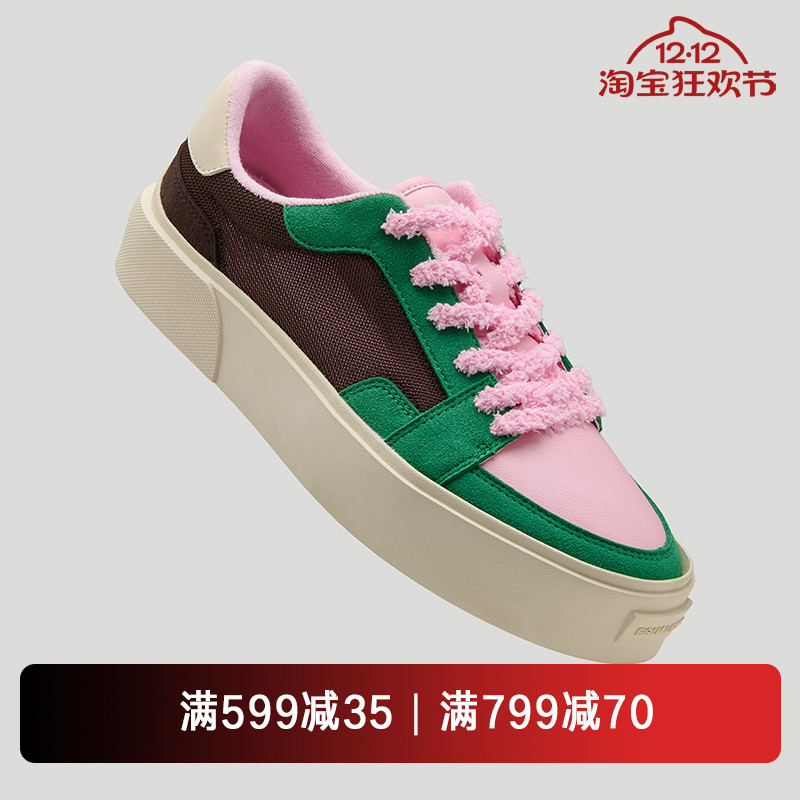 EQLZ义阔 FAULT 25 低帮男款休闲错版板鞋情侣运动鞋舒适耐磨