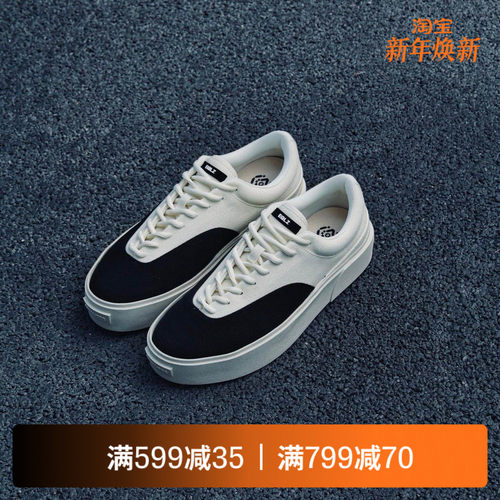 EQLZ官方FAULT22低帮板鞋男美式休闲运动舒适透气帆布鞋无中生有