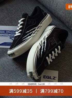 EQLZ×HYPERKILLER联名义阔404OG低帮美式板鞋舒适休闲EQUALIZER