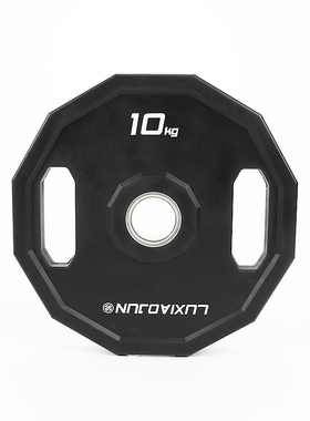 吕小军(luxiaojun)手抓片CPU杠铃片配重片健身训练深蹲硬拉卧推