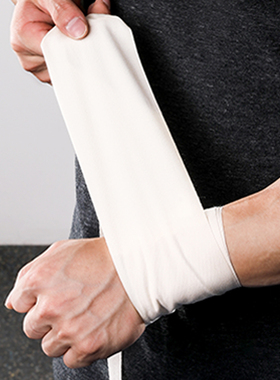 吕小军棉布护腕举重运动健身训练力量举攀岩固定腕部