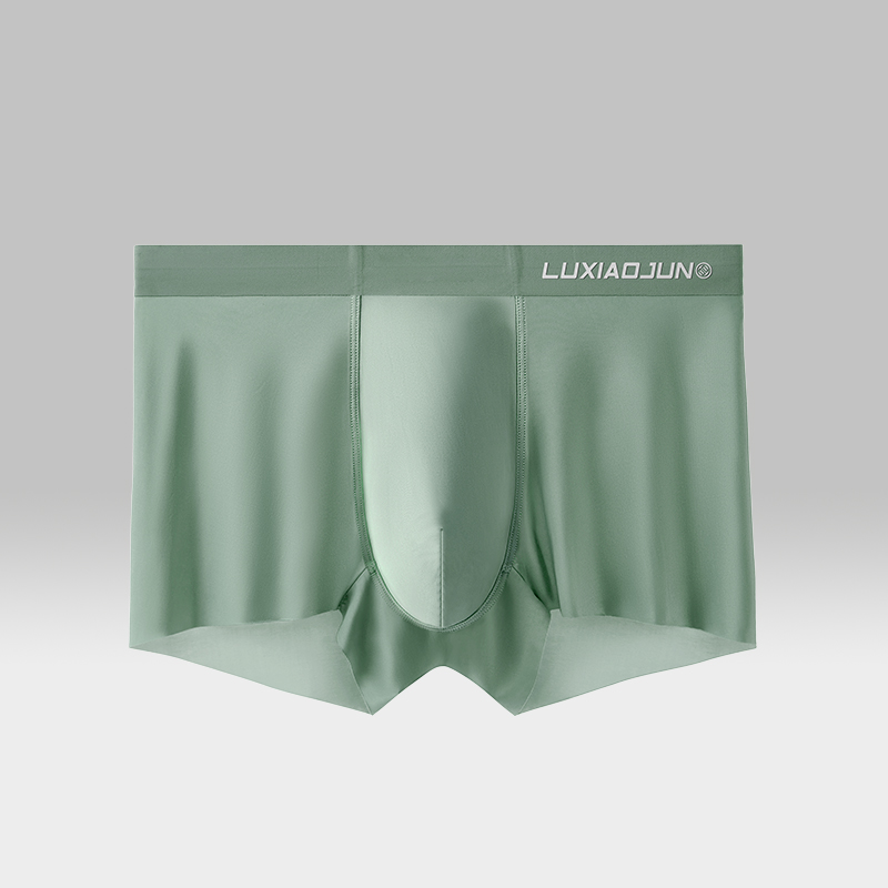 吕小军luxiaojun运动内裤男士透气舒适无痕冰丝款平角内裤新品