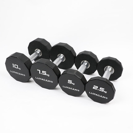 吕小军(luxiaojun)CPU哑铃运动健身力量训练哑铃12边家用商用私教