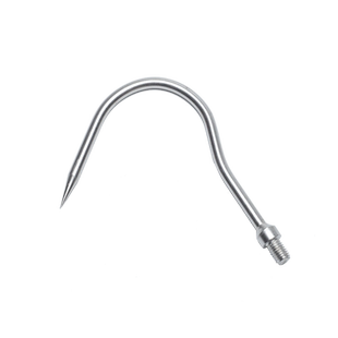 不锈钢搭钩捞鱼勾鱼器打捞钩水草钩子头刨钩大鱼起鱼器海钓船钓