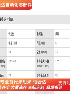 替换米思米MPTNZ6-15 MPTNZ8-20 MPTNZ10-20 MPTNZ12-20 无油衬套