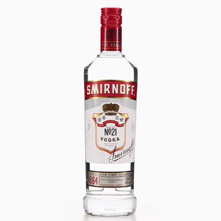 进口斯米诺红牌伏特加700ml调酒洋酒基酒鸡尾酒