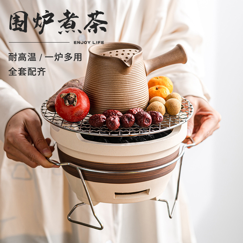 围炉煮茶陶炉耐高温多作途