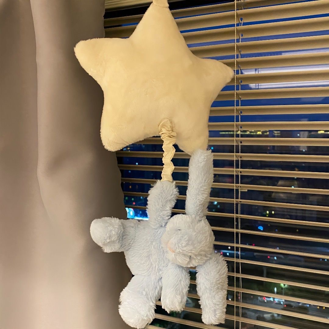 兔子星星邦尼兔八音盒音乐拉铃