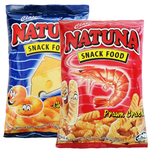 NATUNA 进口膨化零食3袋 60g/袋 马来西亚进口 休闲食品