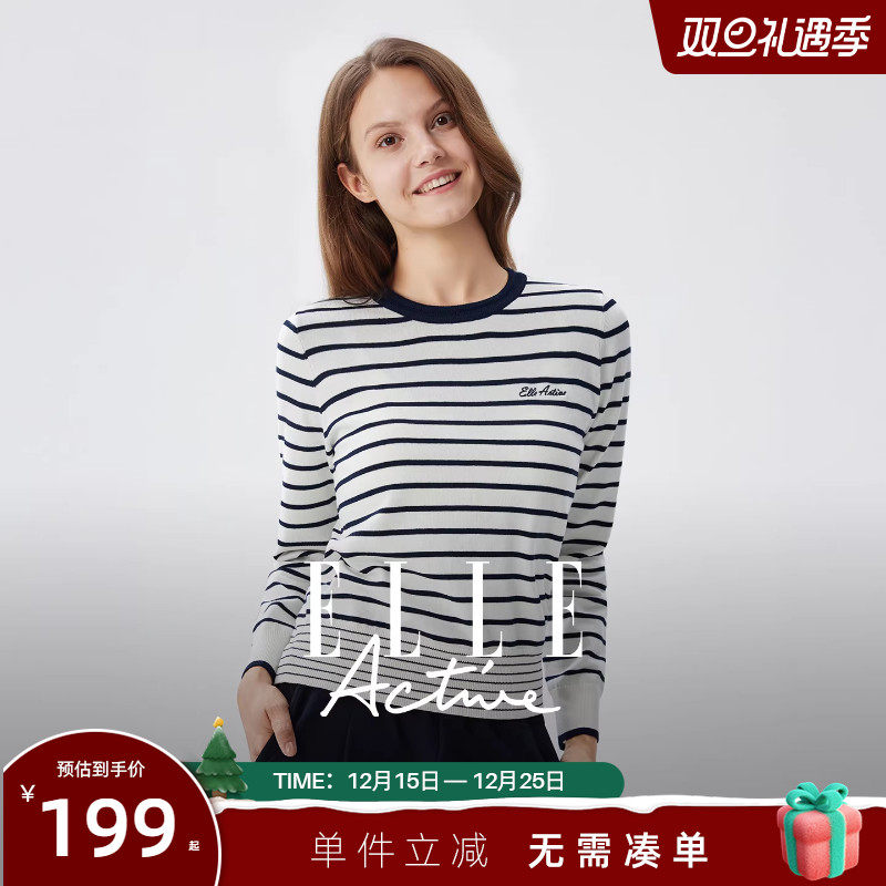 ELLEActive圆领针织衫