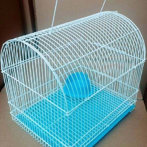大号鸟笼兔子笼仓鼠金丝熊荷兰猪手提半圆笼松鼠山鸡通用笼子