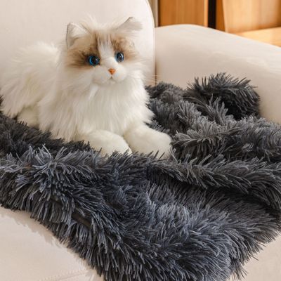长毛绒宠物垫双面保暖宠物毛毯小中大型狗狗垫子猫咪毯子宠物用品