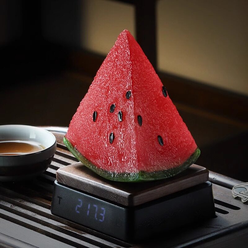变色西瓜创意茶宠温变树