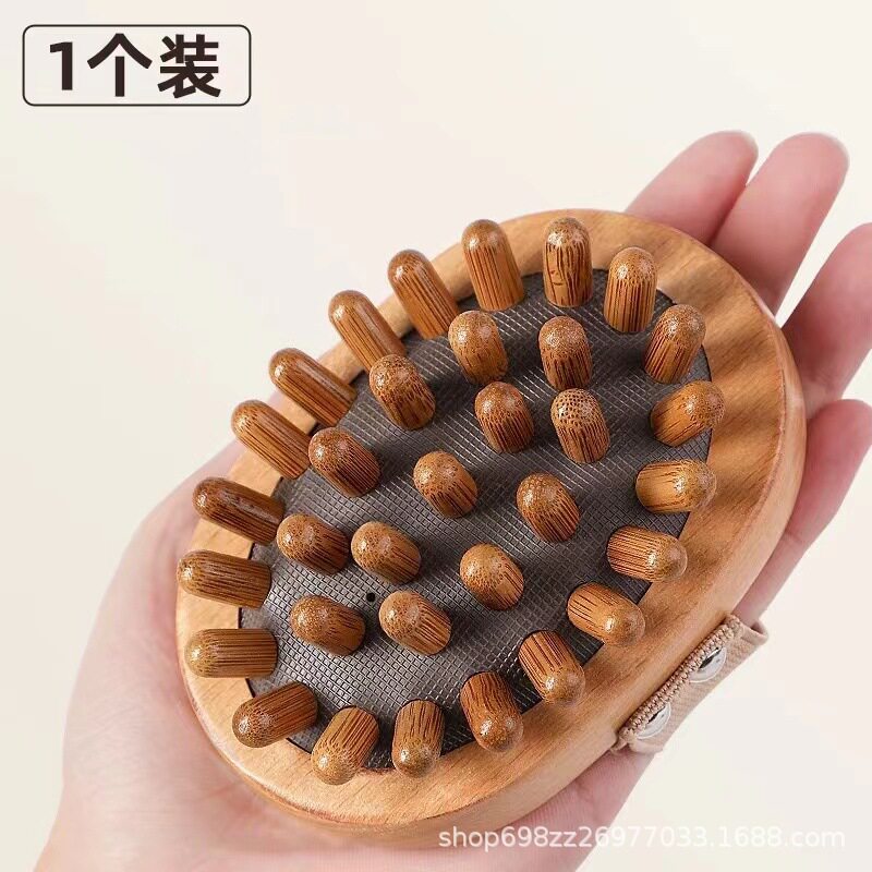 气垫经络刷拍打器竹按摩