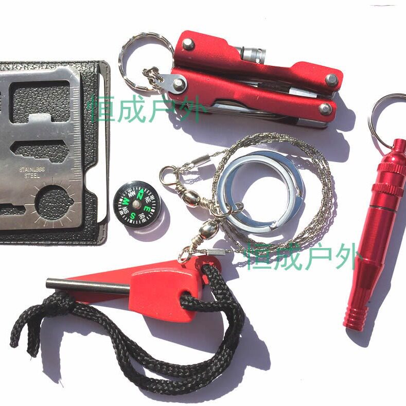 野营多功能工具装备套装
