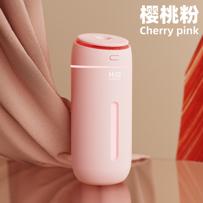 新款桌面补水夜灯家用办公卧室车载大雾量usb空气净化加湿器