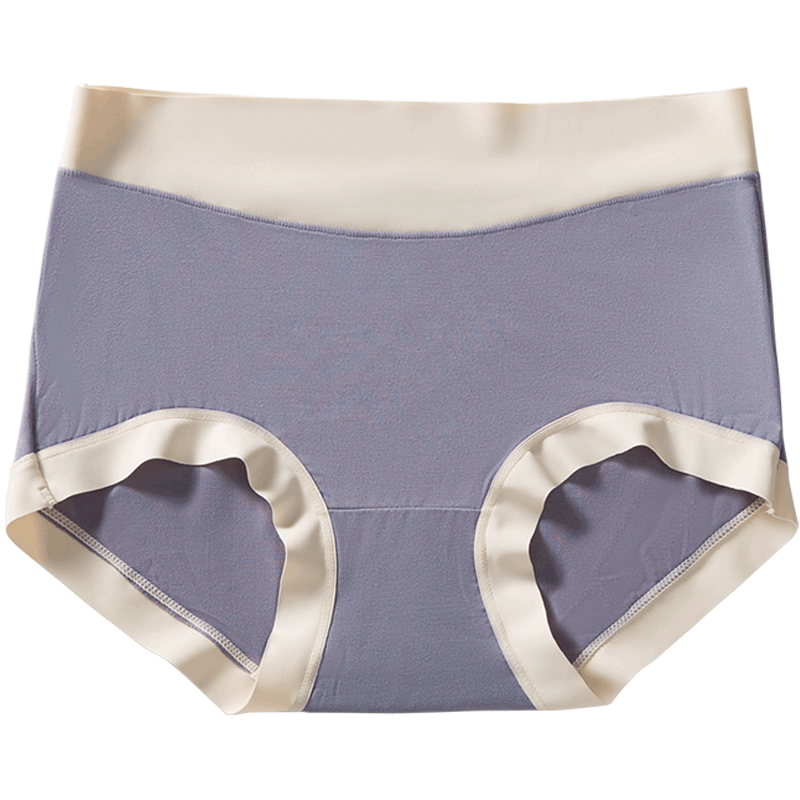 太舒适了吖！新品60支莫代尔无痕内裤女日系中高腰透气包臀三角裤