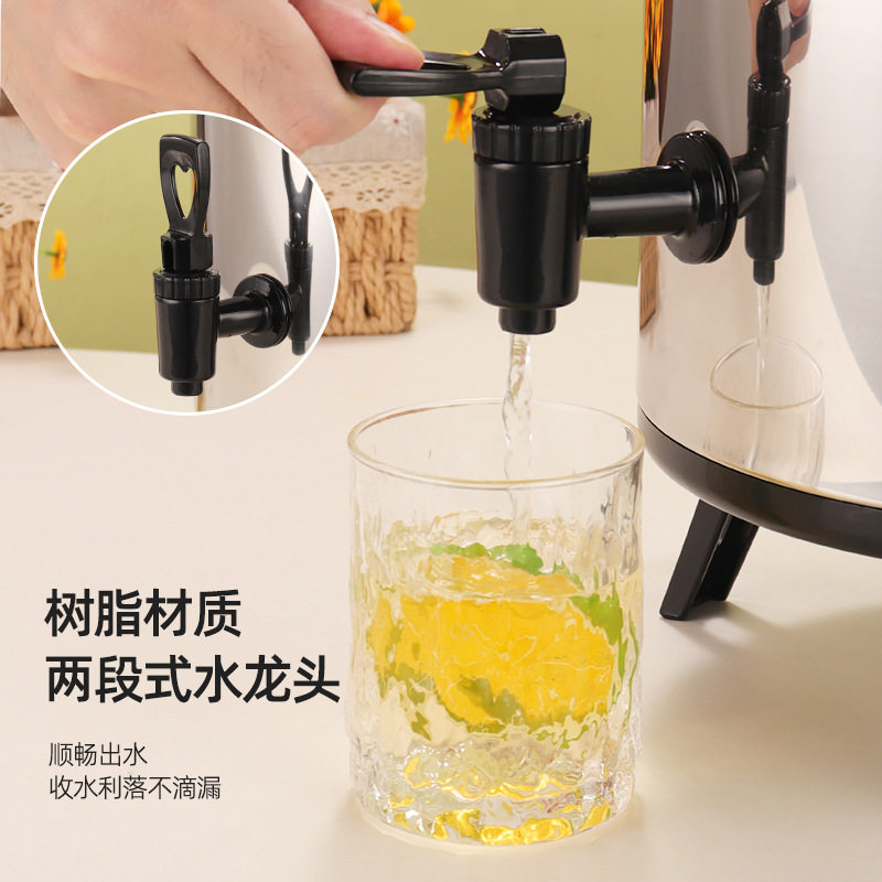 不锈钢奶茶桶双层保温桶