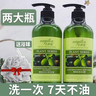橄榄油洗发水控油蓬松去屑止痒洗发露乳正品官方品牌旗舰店男士女