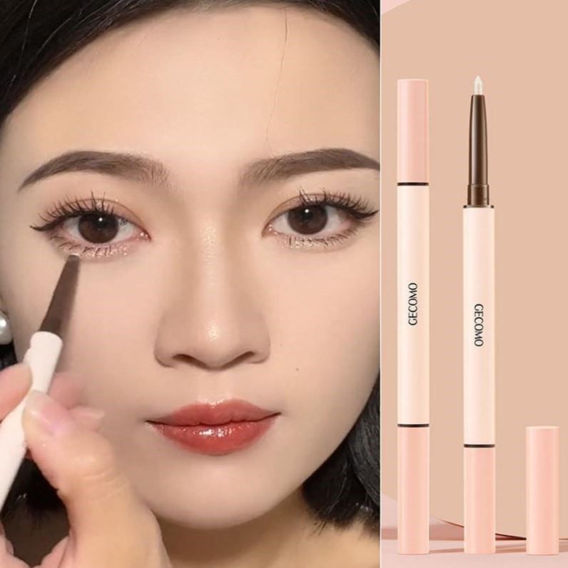 卧蚕笔双头两用防水不晕染高光提亮卧蝉推荐窝蚕亮晶晶眼线二合一,彩妆/香水/美妆工具,卧蚕笔,淘宝优惠券,粉丝福利购,淘宝优惠卷