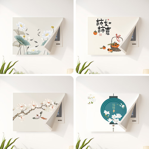 电表箱装饰画2025新款挂画