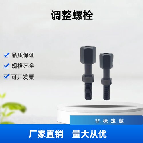 PAZ01调整螺栓内六角粗牙限位螺丝AJSTR6/8-20/25/30/35/40/45/50