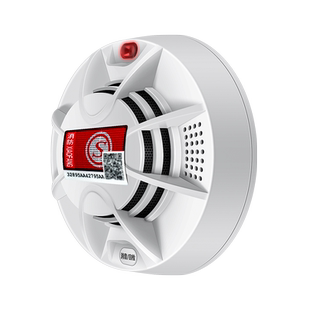 厨房烟雾报警器家用烟火感应一体警报器消防火灾火警连手机烟感器