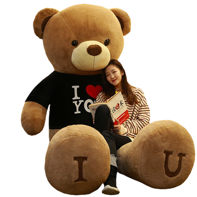 抱抱熊毛绒玩具熊公仔超大布娃娃