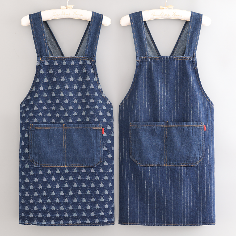 结实耐用牛仔防污耐磨透气围裙