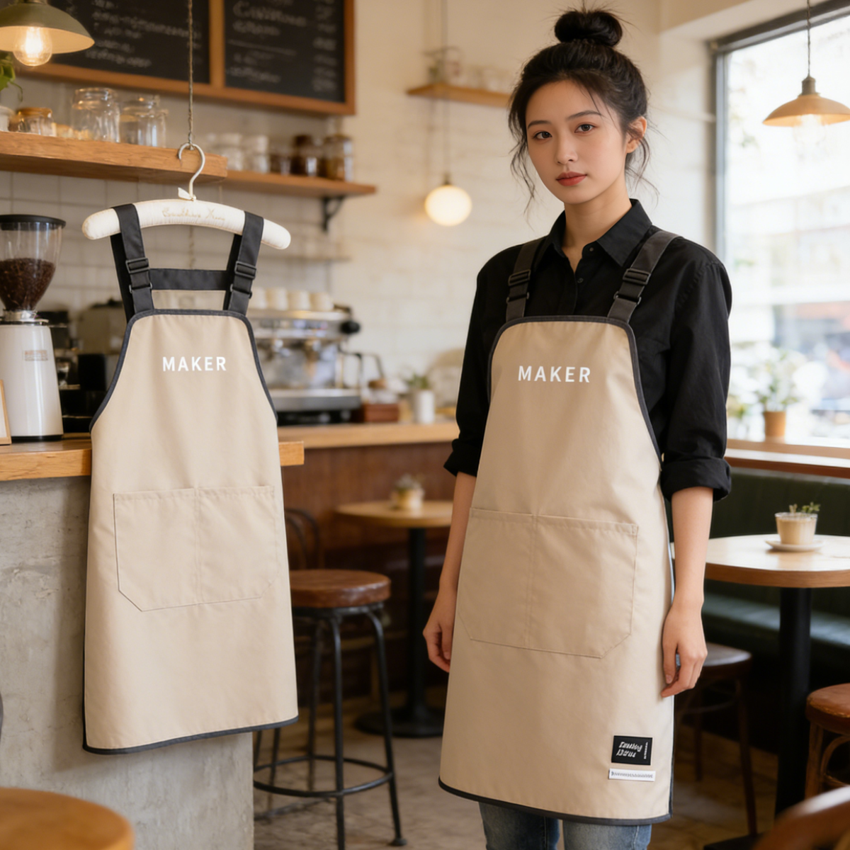 26防水无袖罩衣简约时尚可调节外穿工作服餐饮耐脏服务员专用围裙,家庭/个人清洁工具,围裙,淘宝优惠券,粉丝福利购,淘宝优惠卷