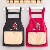 可擦手围腰防泼水耐穿舒适围裙透气家用厨房做饭罩衣可外穿工作服