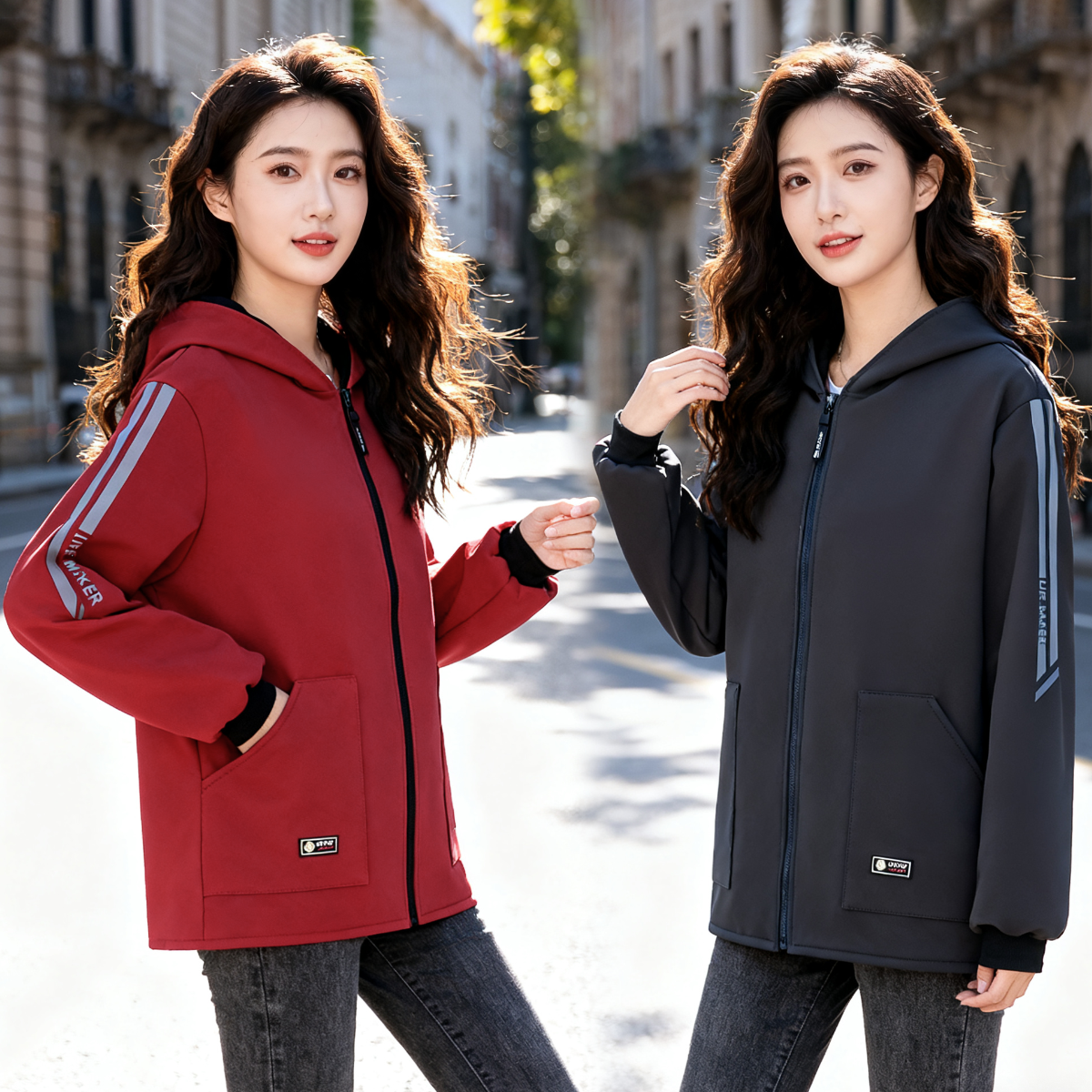 加绒耐脏防水家用或工作服