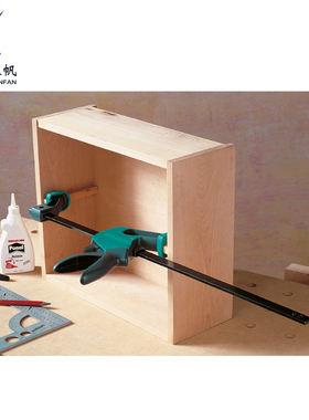 德国Wolfcraft狼工木工夹持器固定夹F型单手夹F工具夹