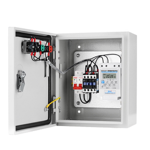 时控开关控制箱220V路灯电机水泵增氧机全自动定时器配电箱380V