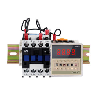 数显时间继电器DH48S-S风机380V电机间歇无限循环时间控制器220V