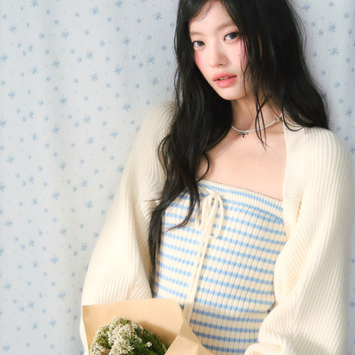 weekendhub韩系撞色条纹