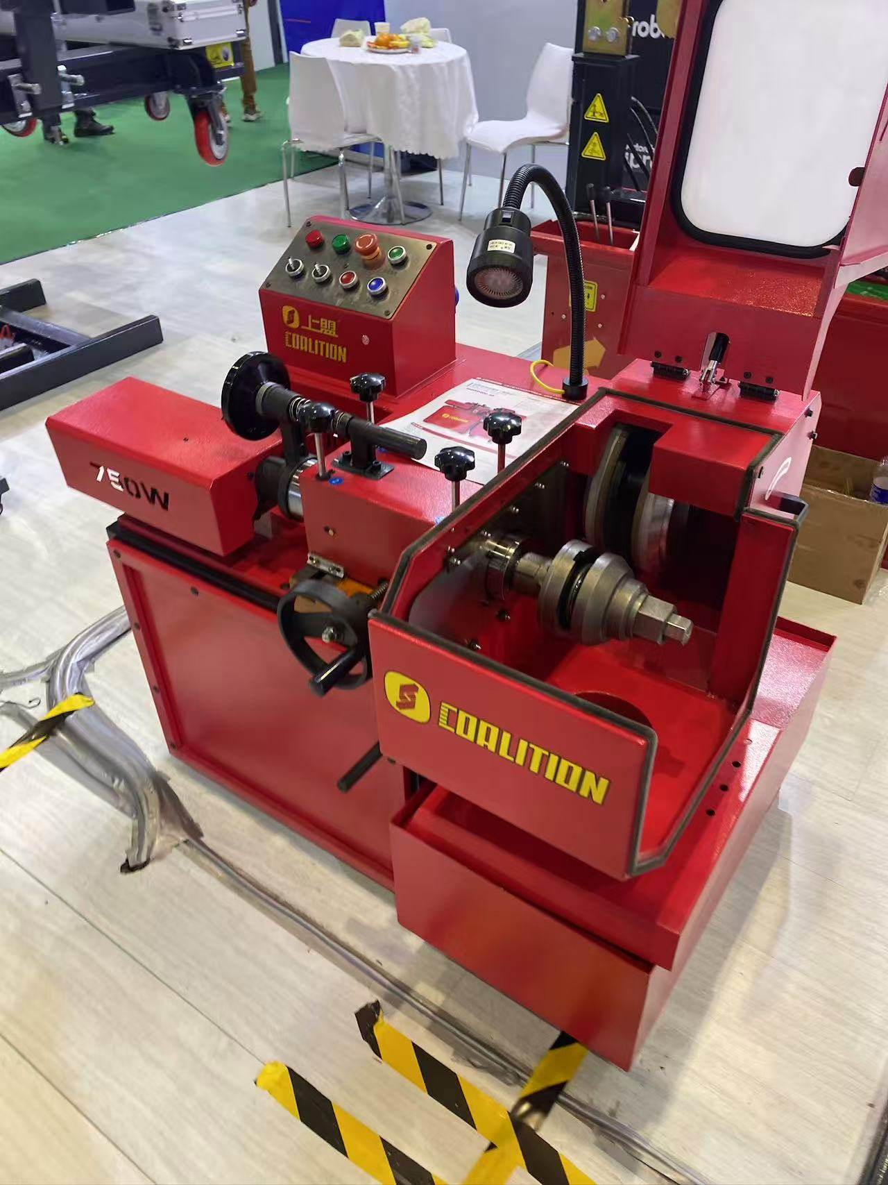 上海上盟光盘机光鼓机刹车盘光盘机端面磨床刹车盘修复机车750W